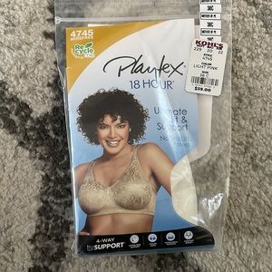 NWT Playtex 18 Hour Bra Size 38C